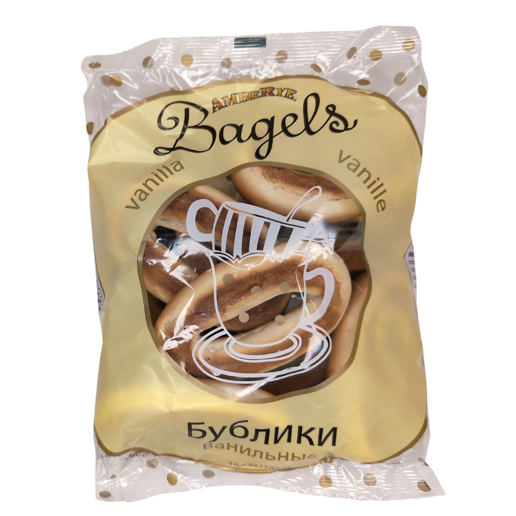 AmbeRye Vanilla Bagels, front side