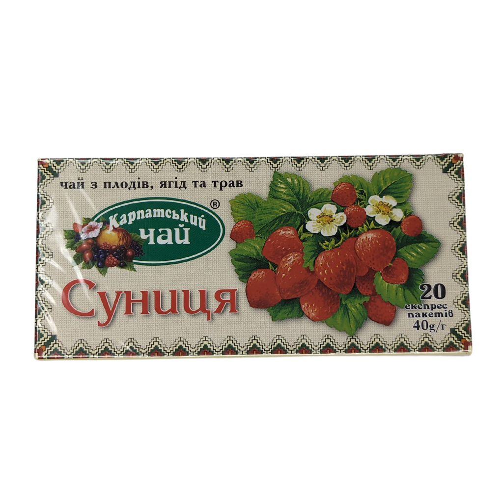 Carpathian Strawberry Herbal Tea